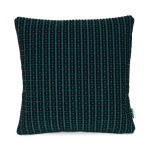Square Grid (Blue) Moquette Cushion - 40×40cm