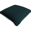 Square Grid (Blue) Moquette Cushion - 40×40cm